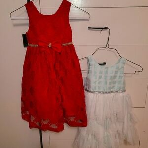 American Princess 2 lot Bundle Holiday's party wedding dresses sz 4